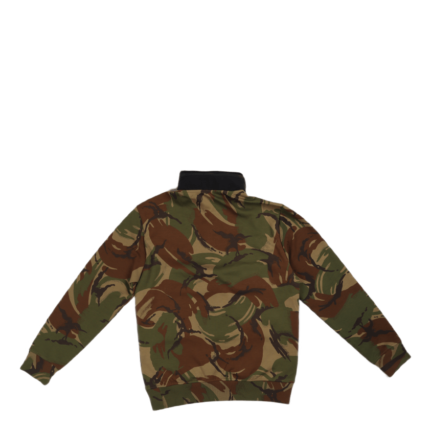 Camo Water-Repellent Hybrid Hoodie Camo/Blk