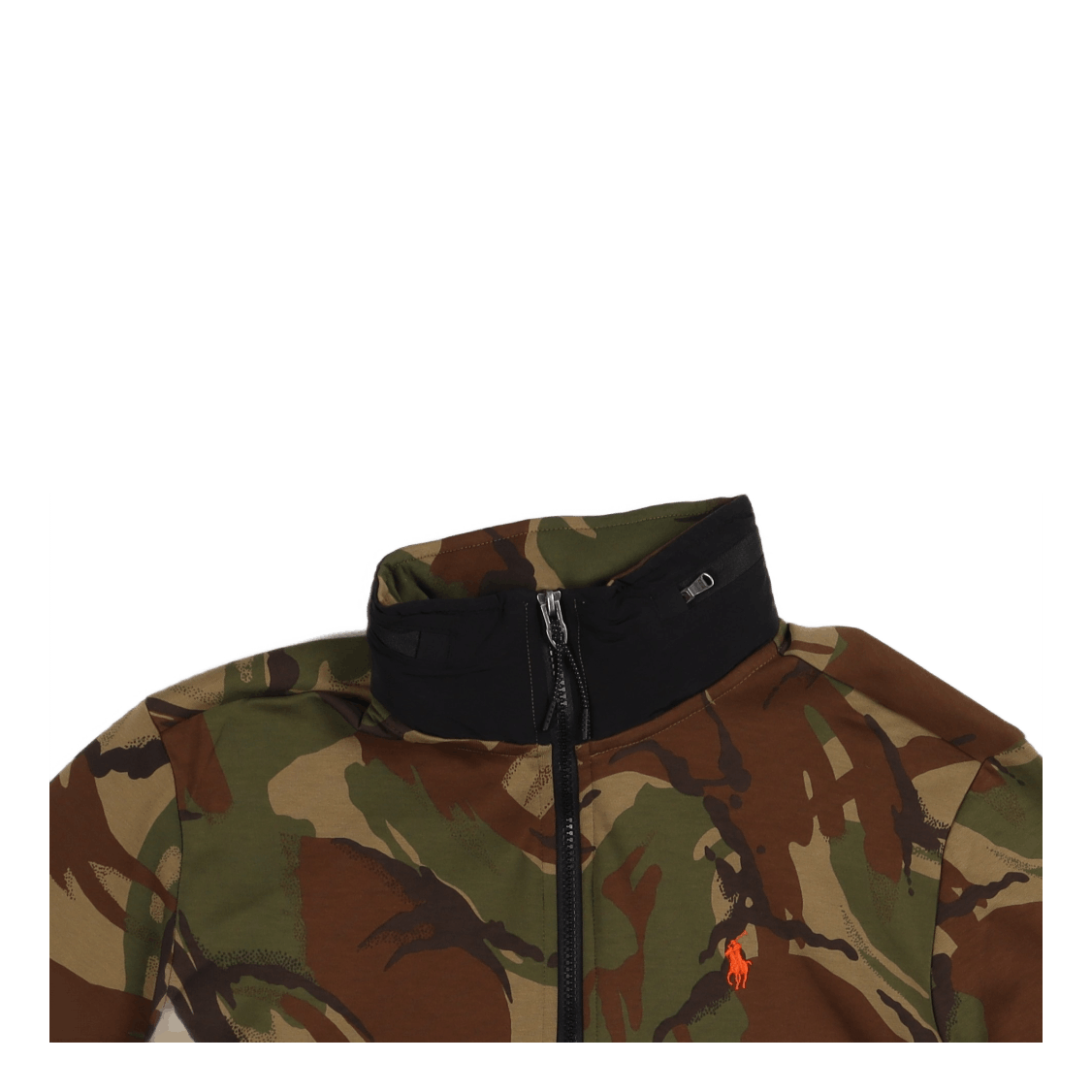 Camo Water-Repellent Hybrid Hoodie Camo/Blk