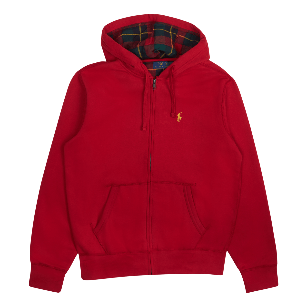 The RL Fleece Full-Zip Hoodie Red