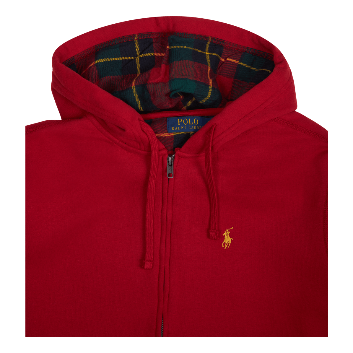 The RL Fleece Full-Zip Hoodie Red