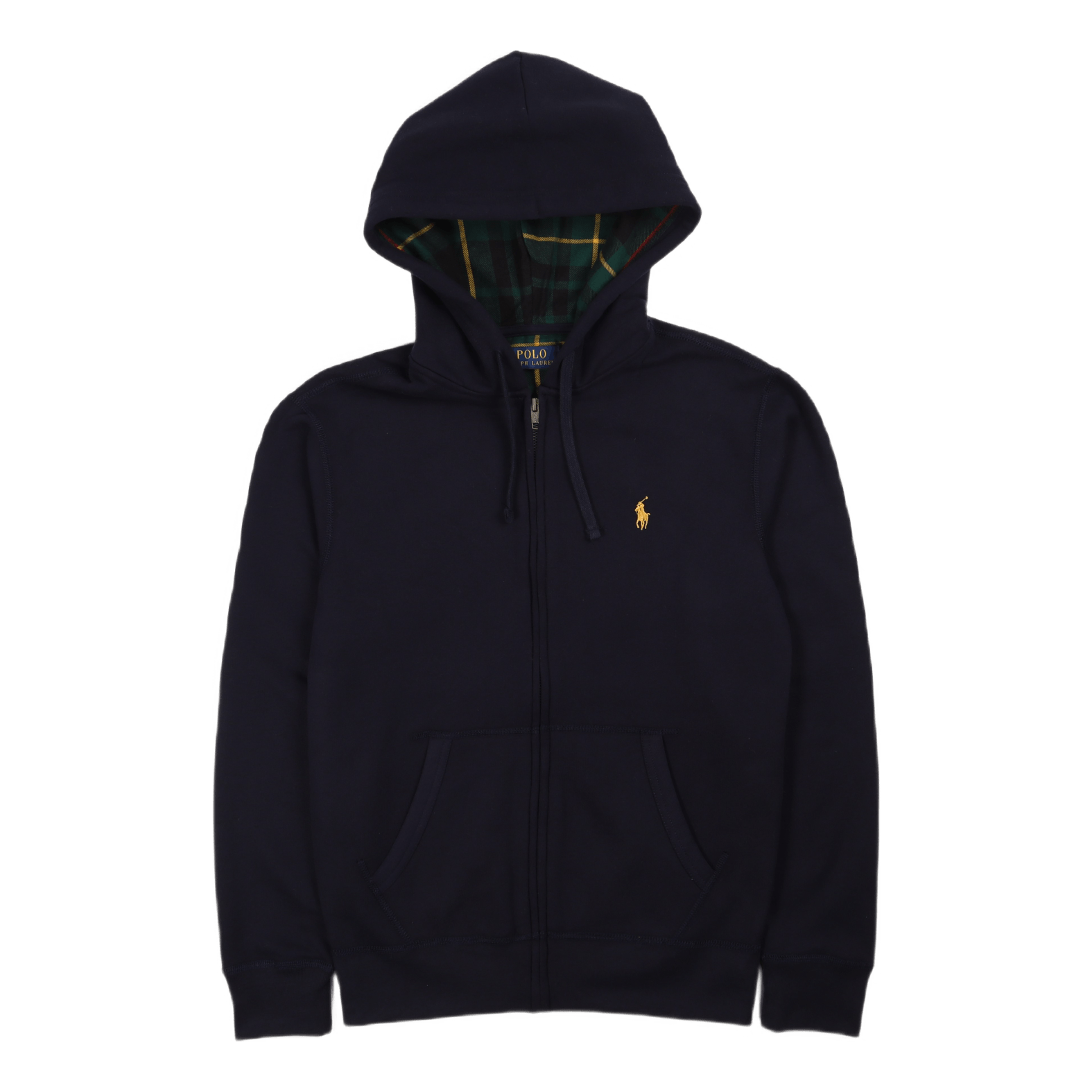 The RL Fleece Full-Zip Hoodie Blue