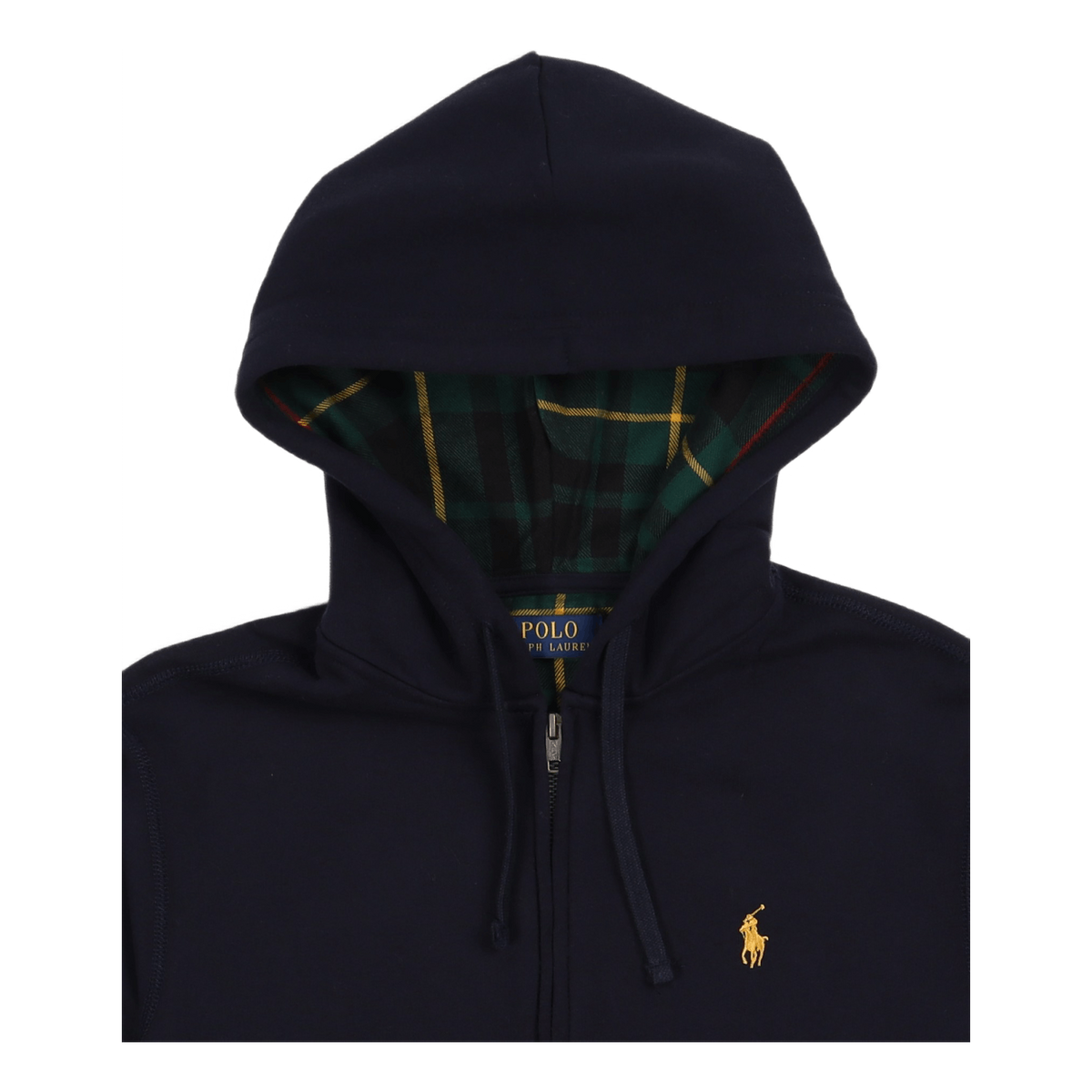 The RL Fleece Full-Zip Hoodie Blue