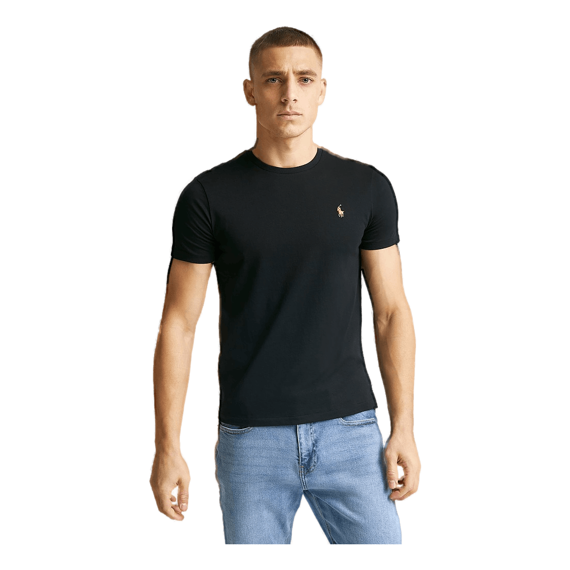 Polo Ralph Lauren Custom Slim Fit Jersey Crewneck T-Shirt