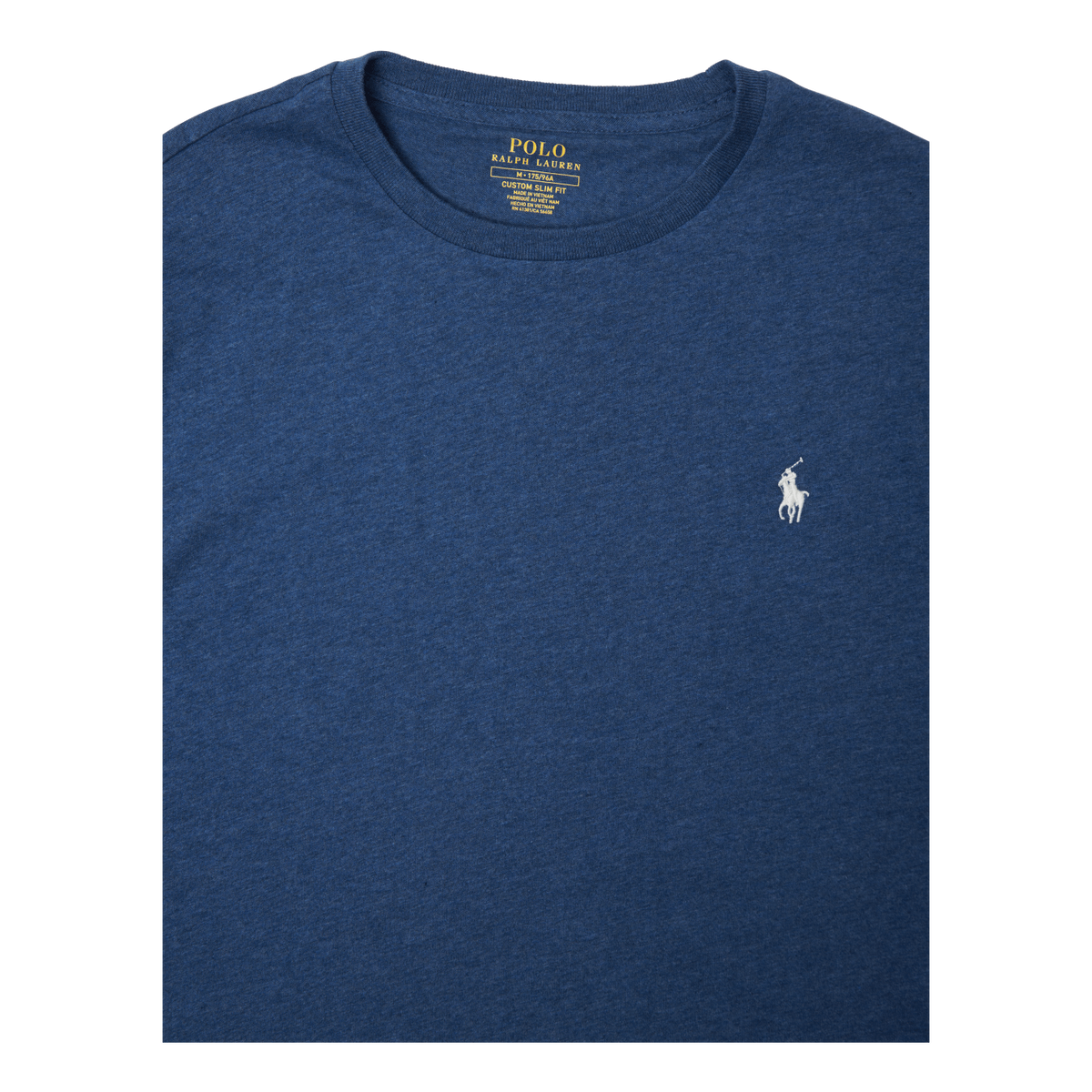 Custom Slim Fit Jersey Crewneck T-Shirt Blue Htr