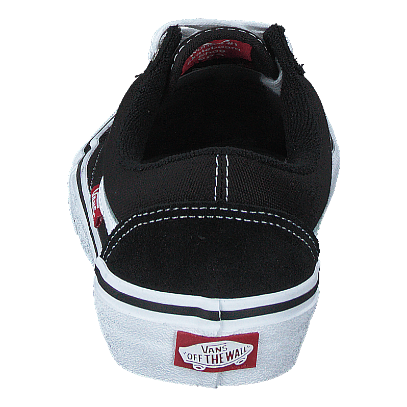 Black vans old skool pro on sale