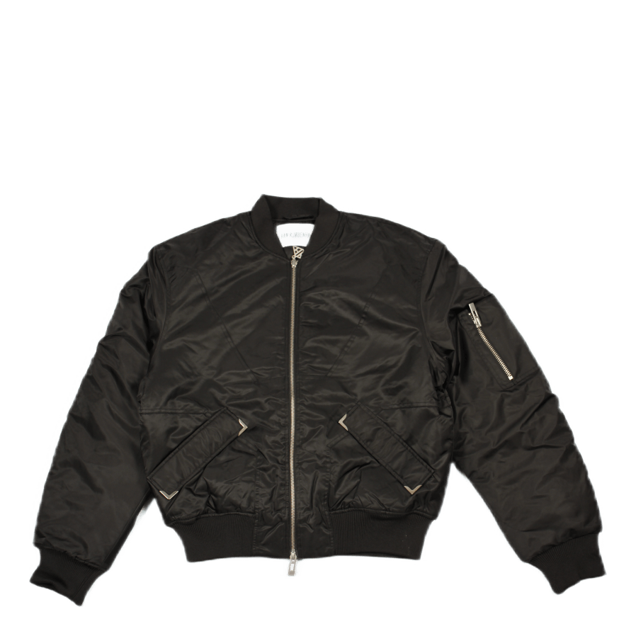 Bomber Cut Faded Black