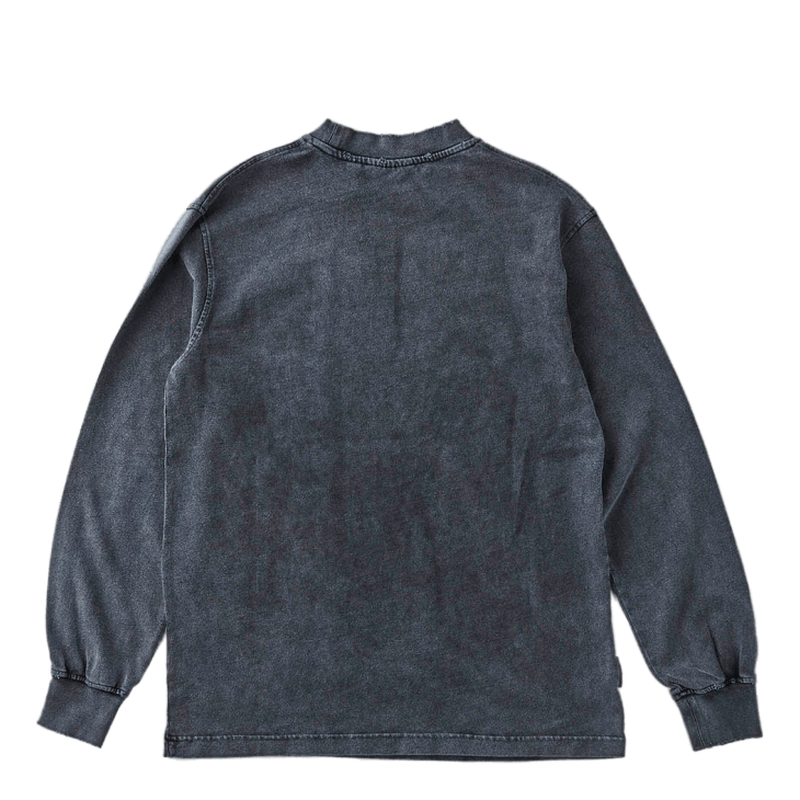 Distressed Tee Long Sleeve Distressed Dark Grey