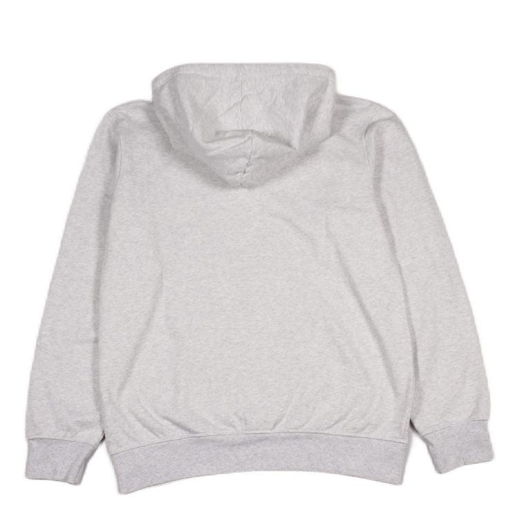Casual Hoodie Light Grey Melange Logo