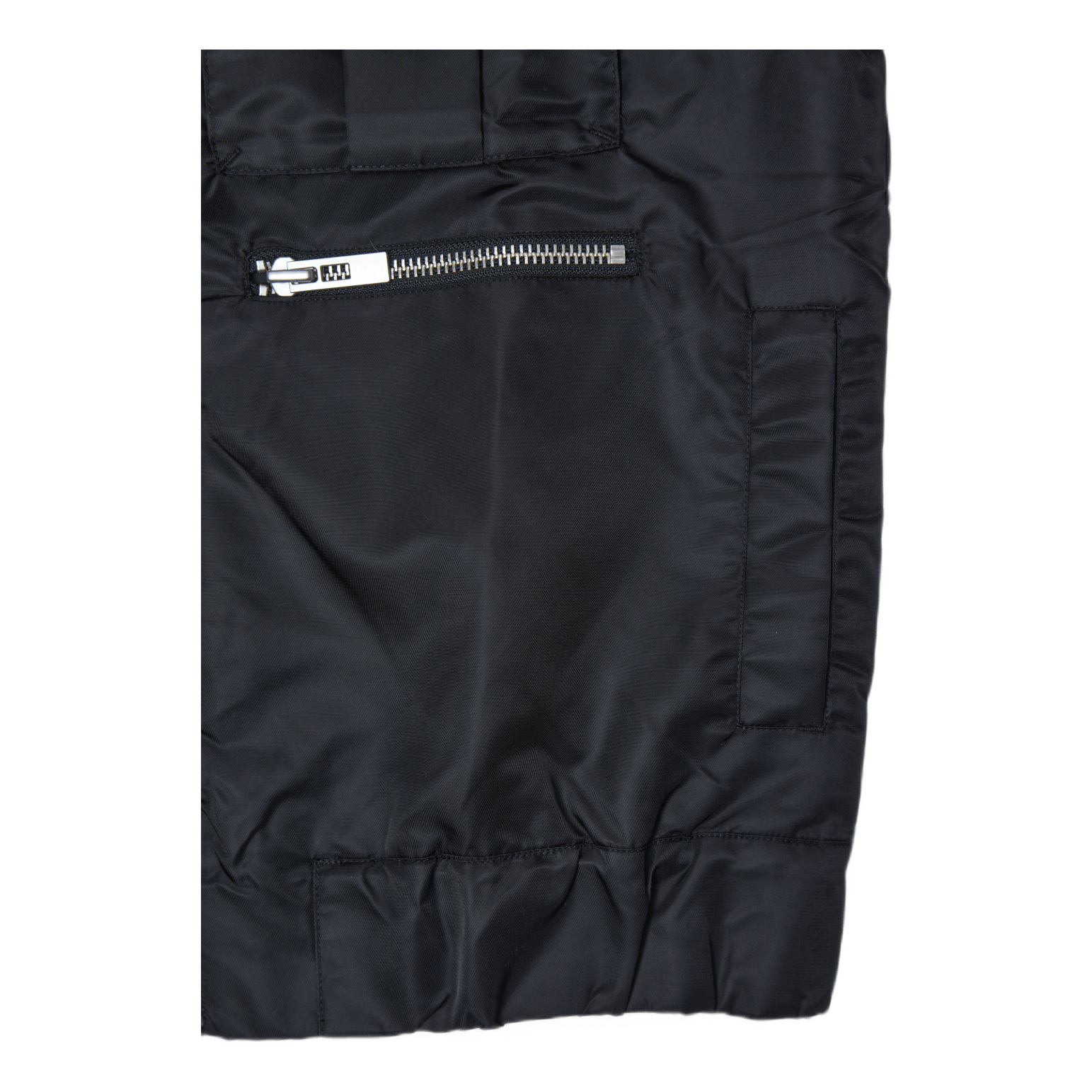 Padded Vest Faded Black