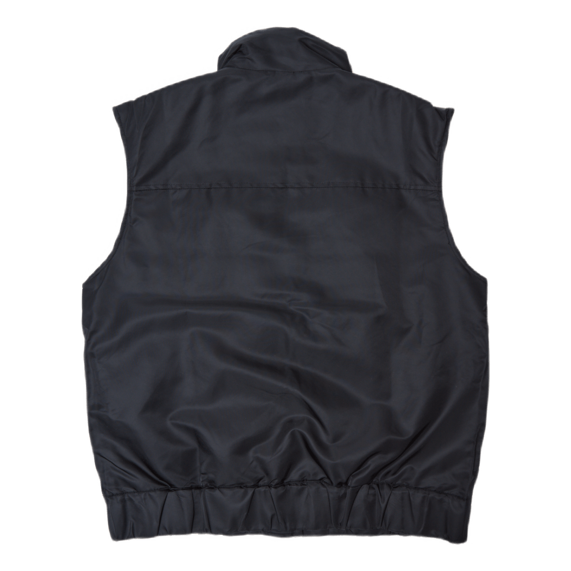 Padded Vest Faded Black