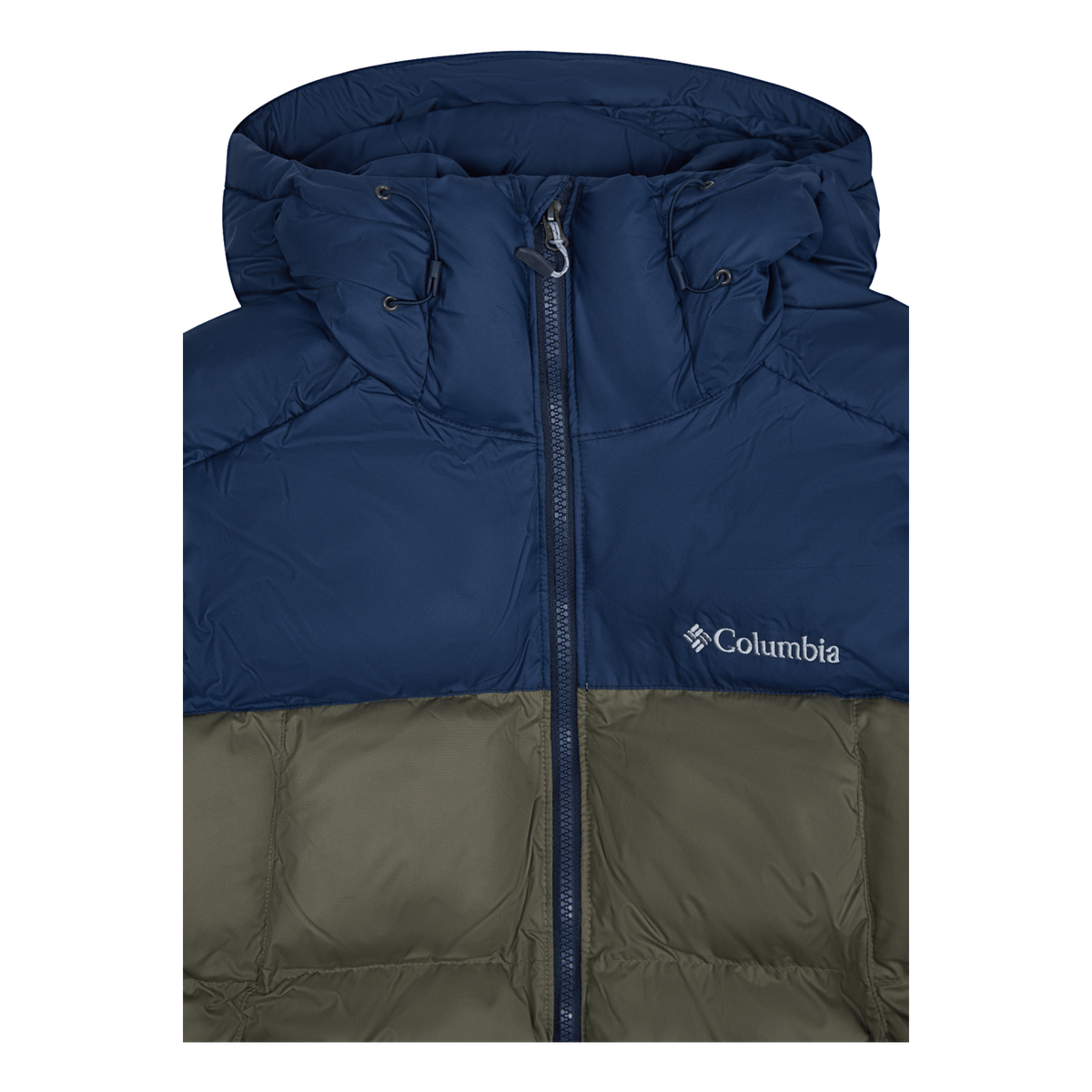 Pike Lake Hdd Jkt Stone Green, Collegiate Navy