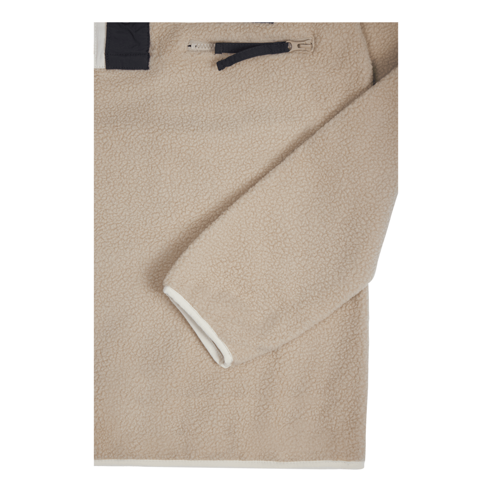 Helvetia Half Snap Fleece Ancient Fossil