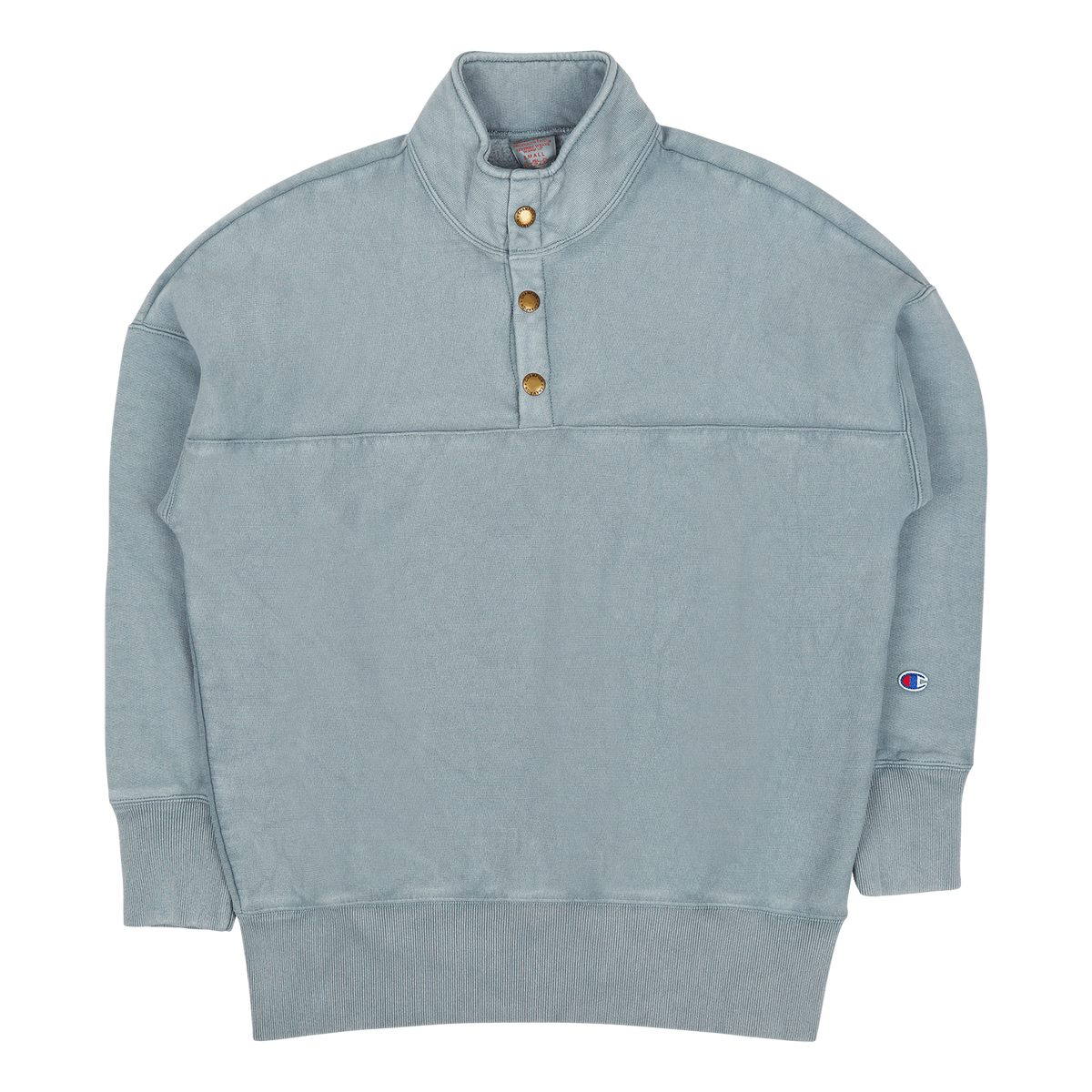 Half Buttoned Sweatshirt Trp