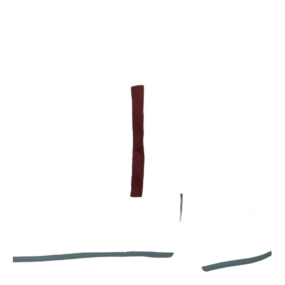 Half Zip Top Str/trp/and