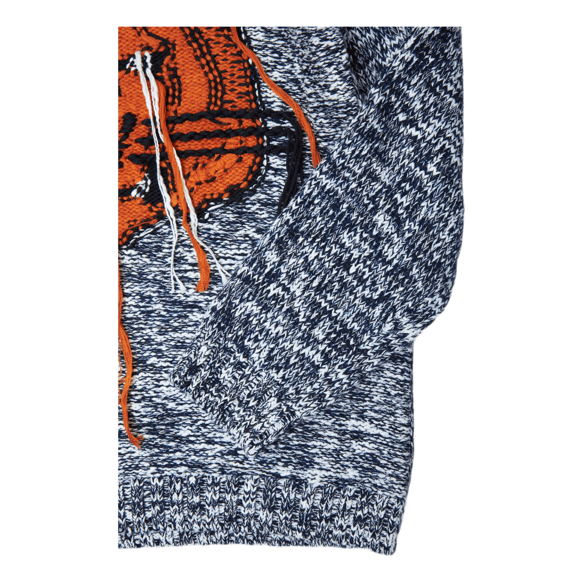 K-tiger Intarsia Jumper Pale Grey