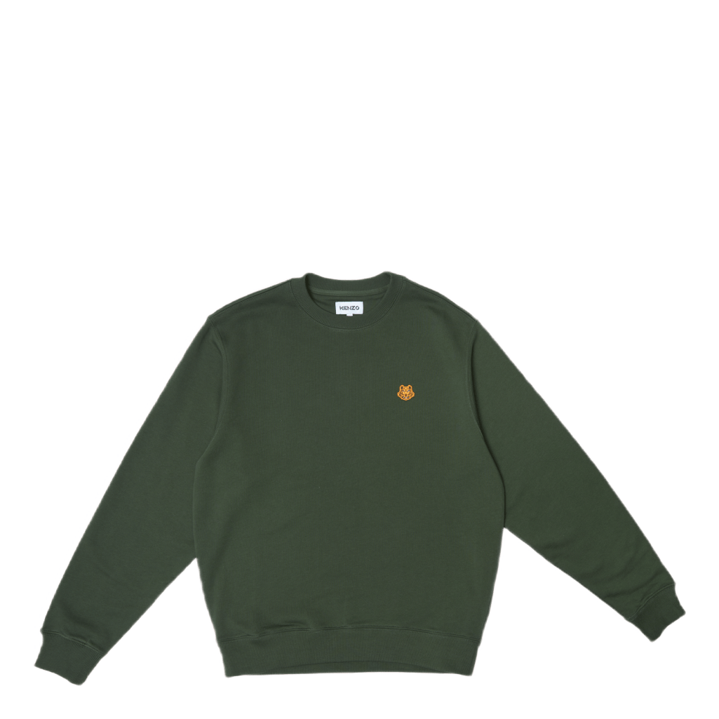 Tiger Crest Classic Sweatshirt Dark Khaki