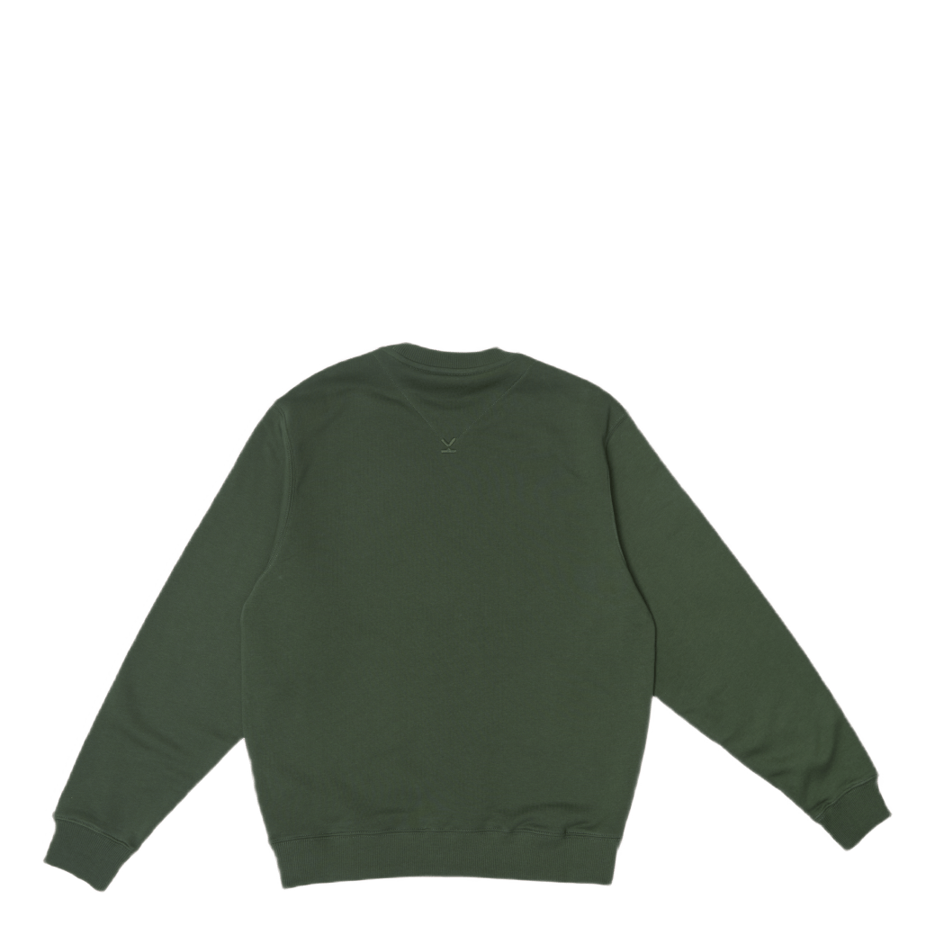 Tiger Crest Classic Sweatshirt Dark Khaki