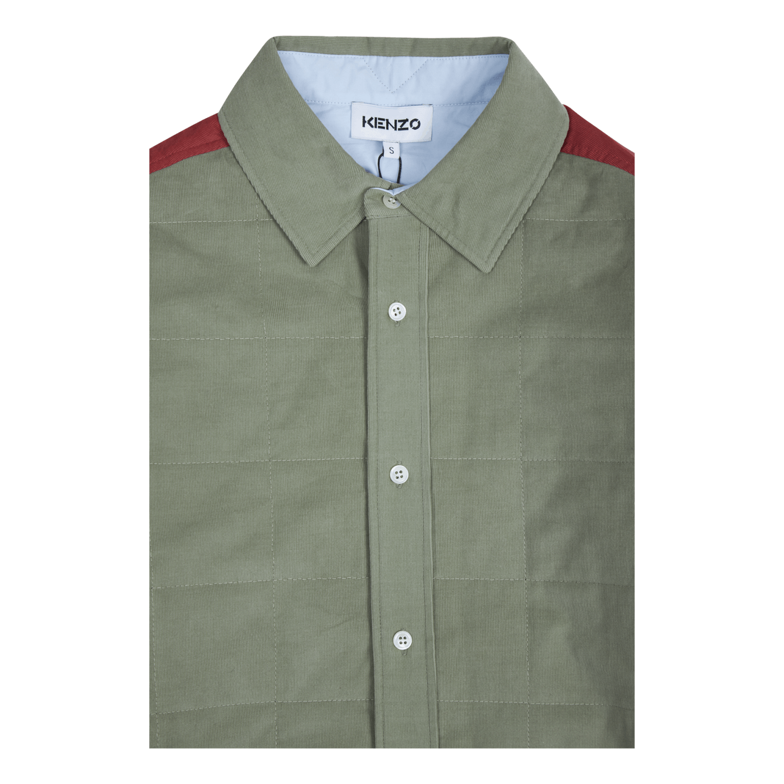 Reversible Quilted Shirt Lime Tea