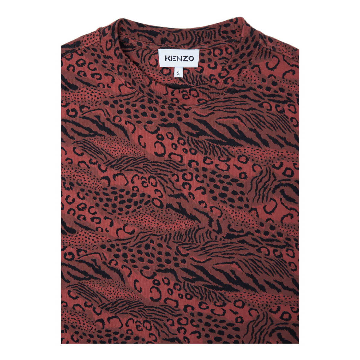 Print Skate T-shirt Dark Rose