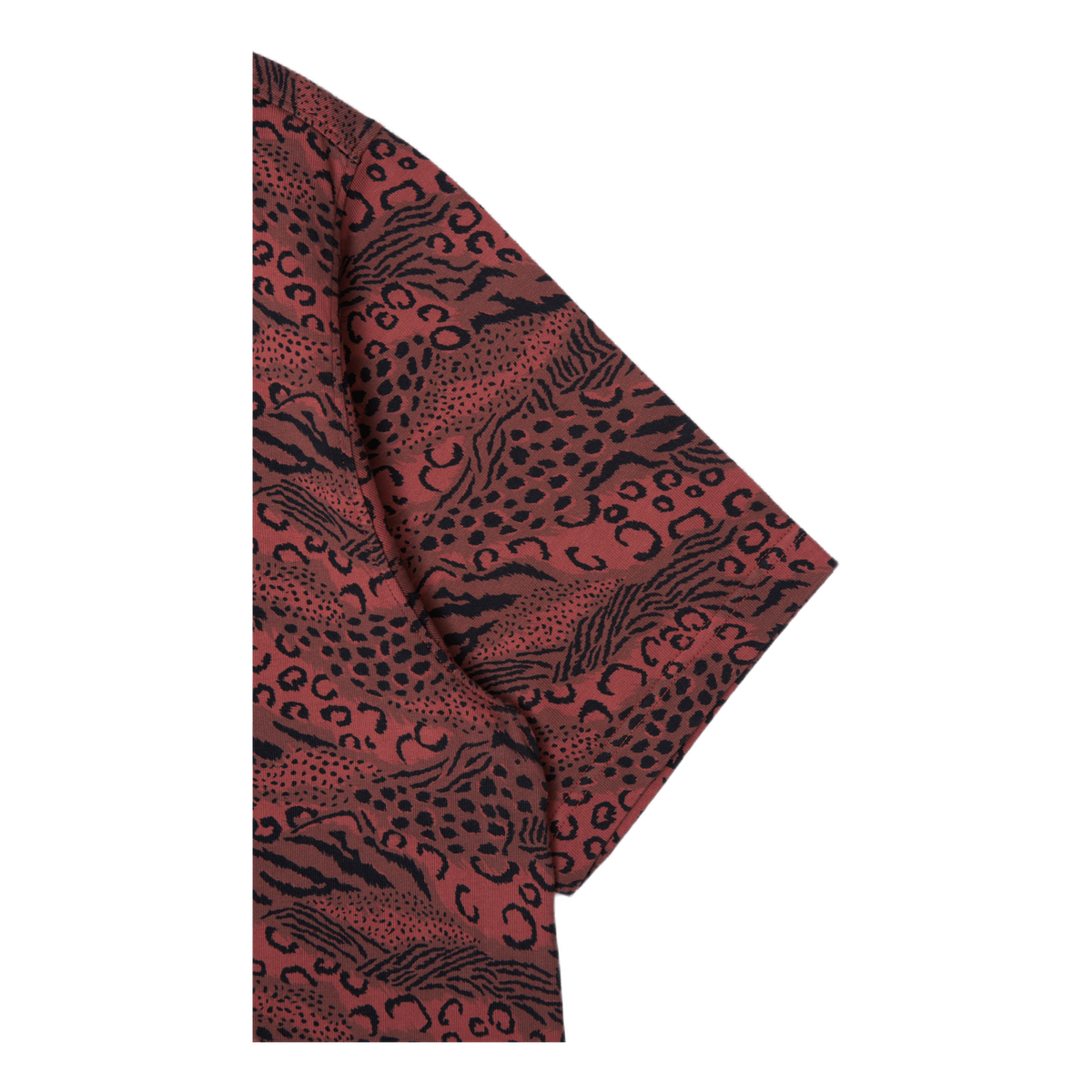 Print Skate T-shirt Dark Rose