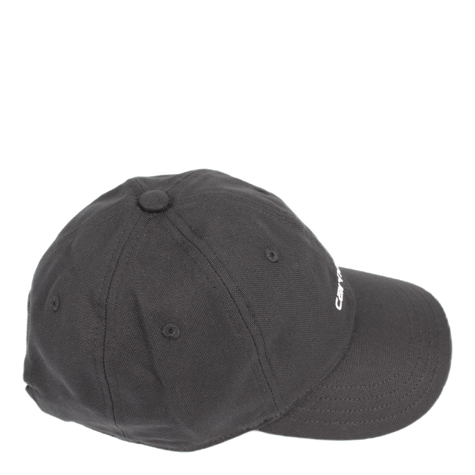 Canvas Script Cap Cotton Canva Black / White