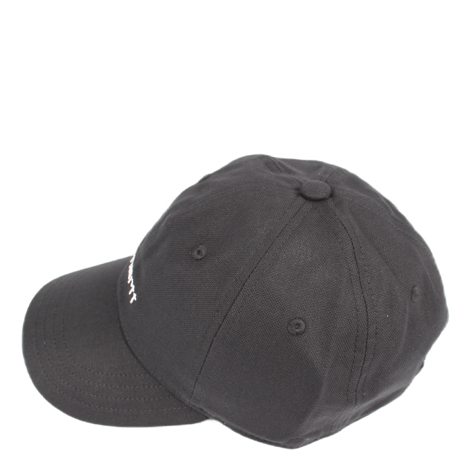Canvas Script Cap Cotton Canva Black / White