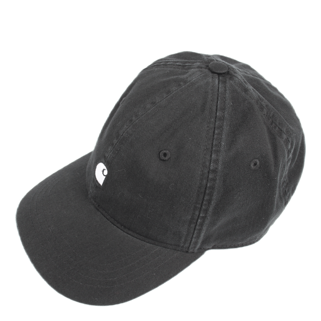 Madison Logo Cap Cotton Twill Black / White