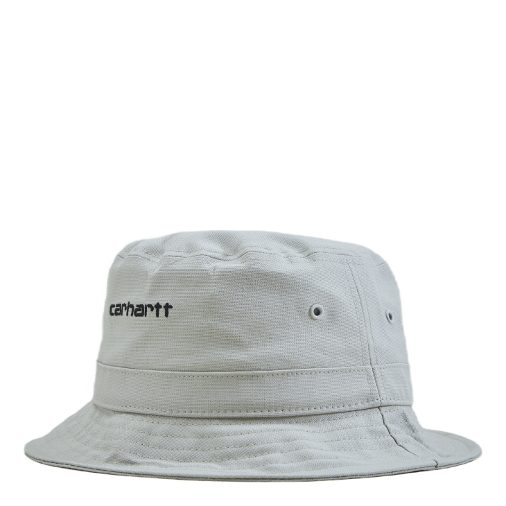 Script Bucket Hat Cotton Canva Hammer / Black
