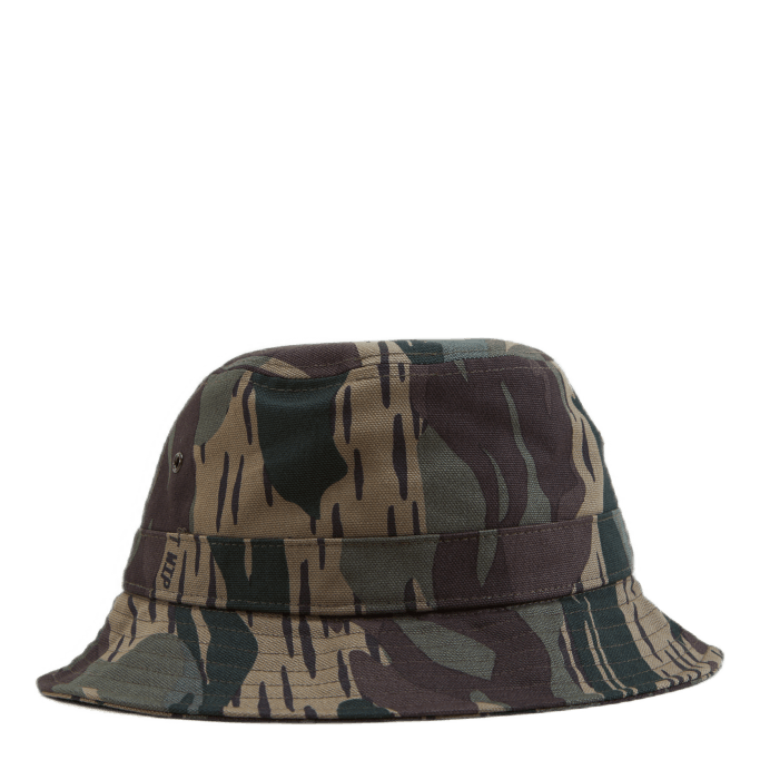Script Bucket Hat Cotton Canva Camo Unite / Copperton