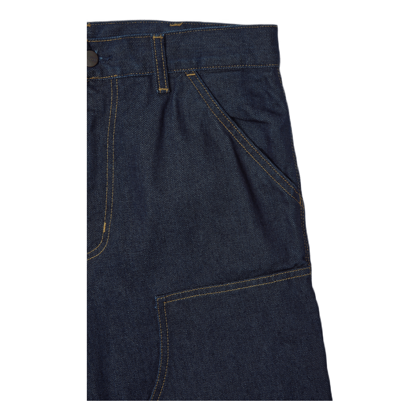 Double Knee Pant Organic Cotto Blue One