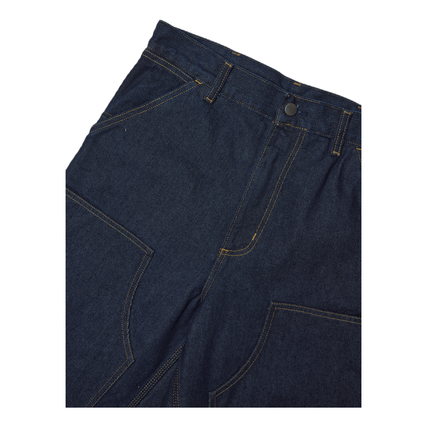 Double Knee Pant Organic Cotto Blue One