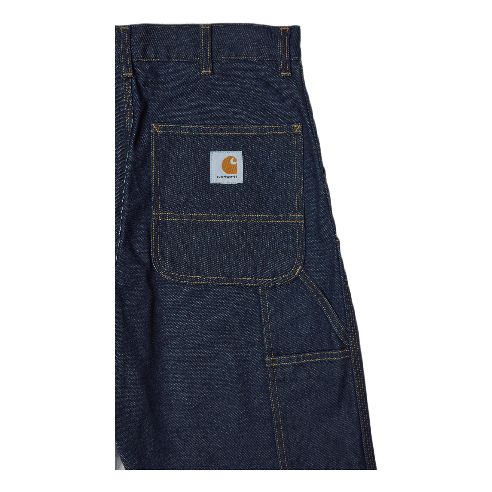 Double Knee Pant Organic Cotto Blue One