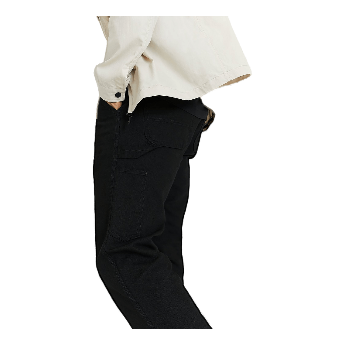 Ruck Single Knee Pant Organic  Black