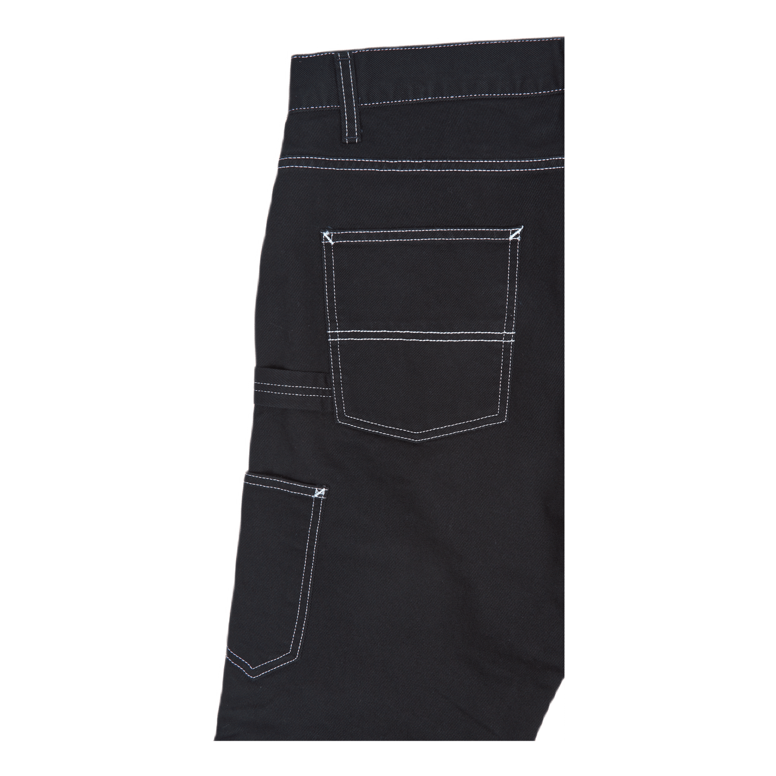 Double Front Pant Cotton Altad Black