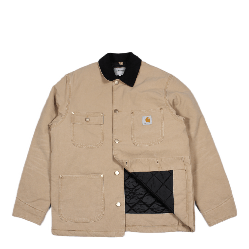 Og Chore Coat Organic Cotton D Dusty H Brown / Black