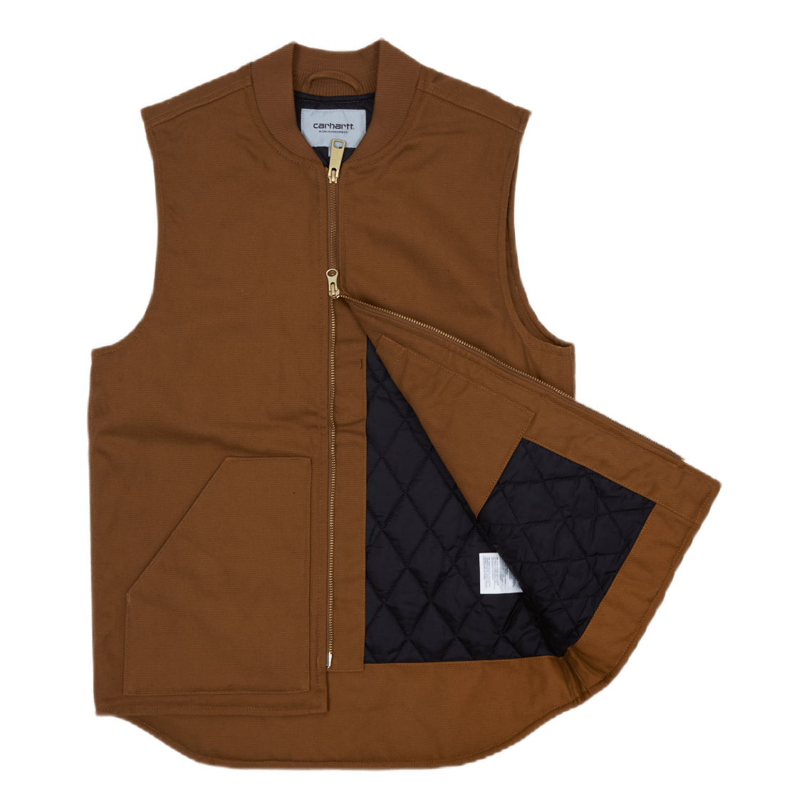 Vest 100% Organic Cotton 'dear Hamilton Brown