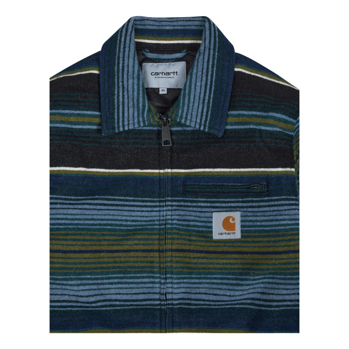 Detroit Tuscon Jacket 65/30/5% Tuscon Stripe, Black