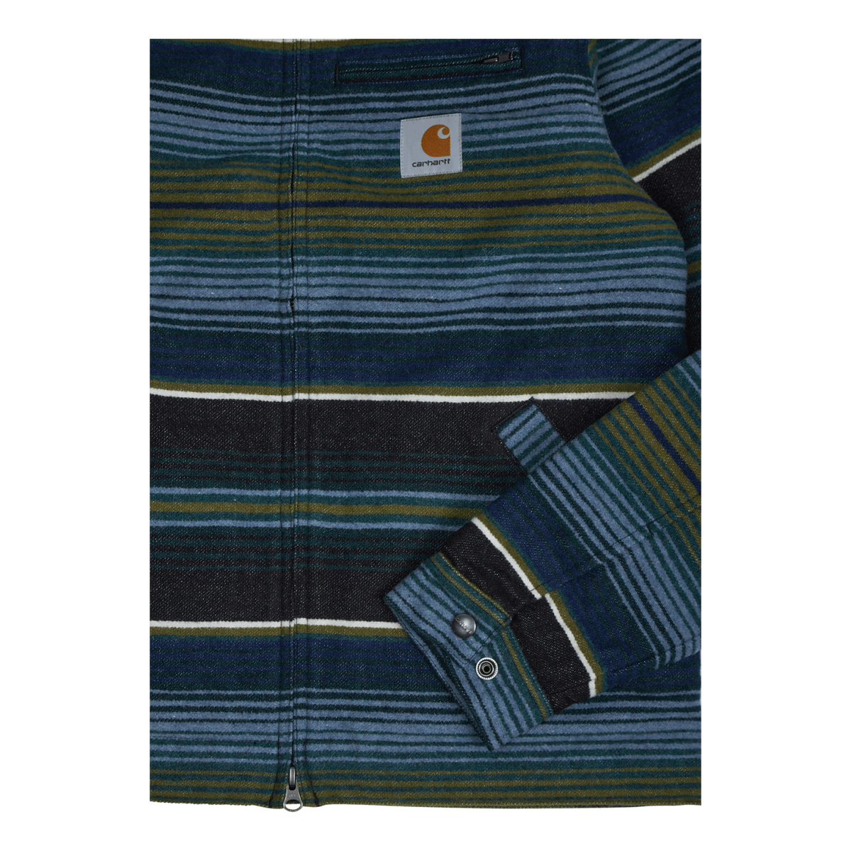 Detroit Tuscon Jacket 65/30/5% Tuscon Stripe, Black