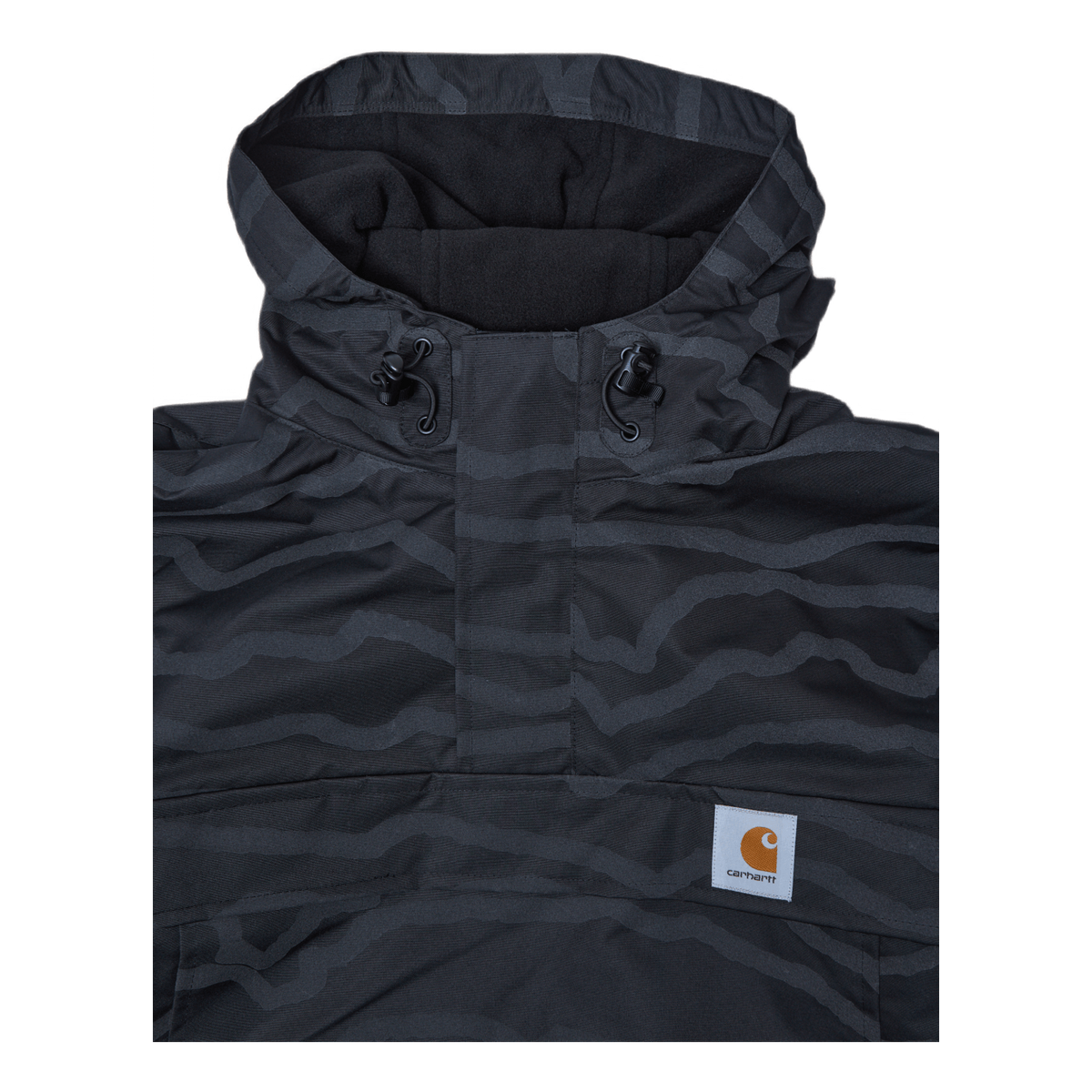 Nimbus Pullover 100% Nylon Sup Deep Freeze Print, Black / Ref