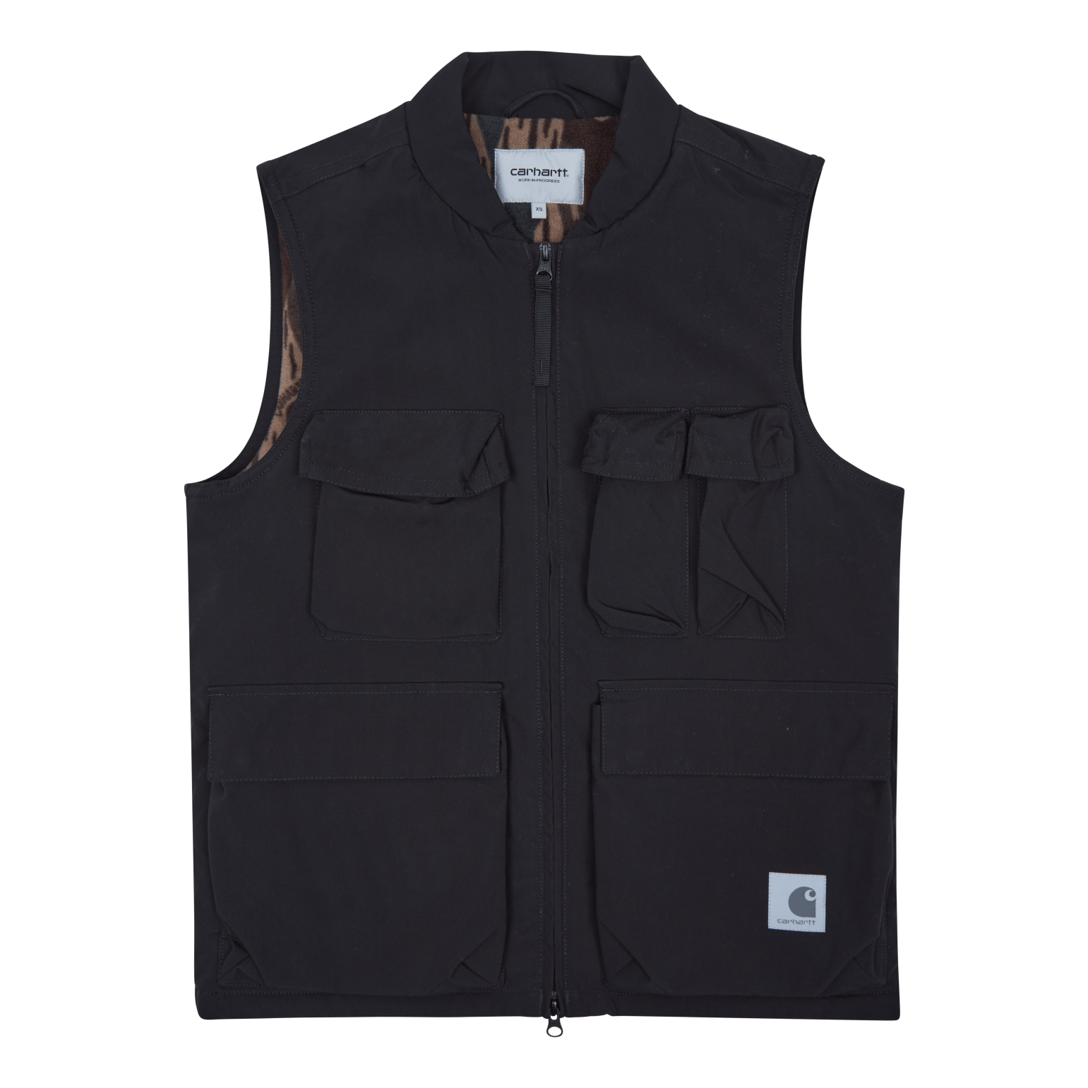 Kilda Vest 100% Polyester Popl Black