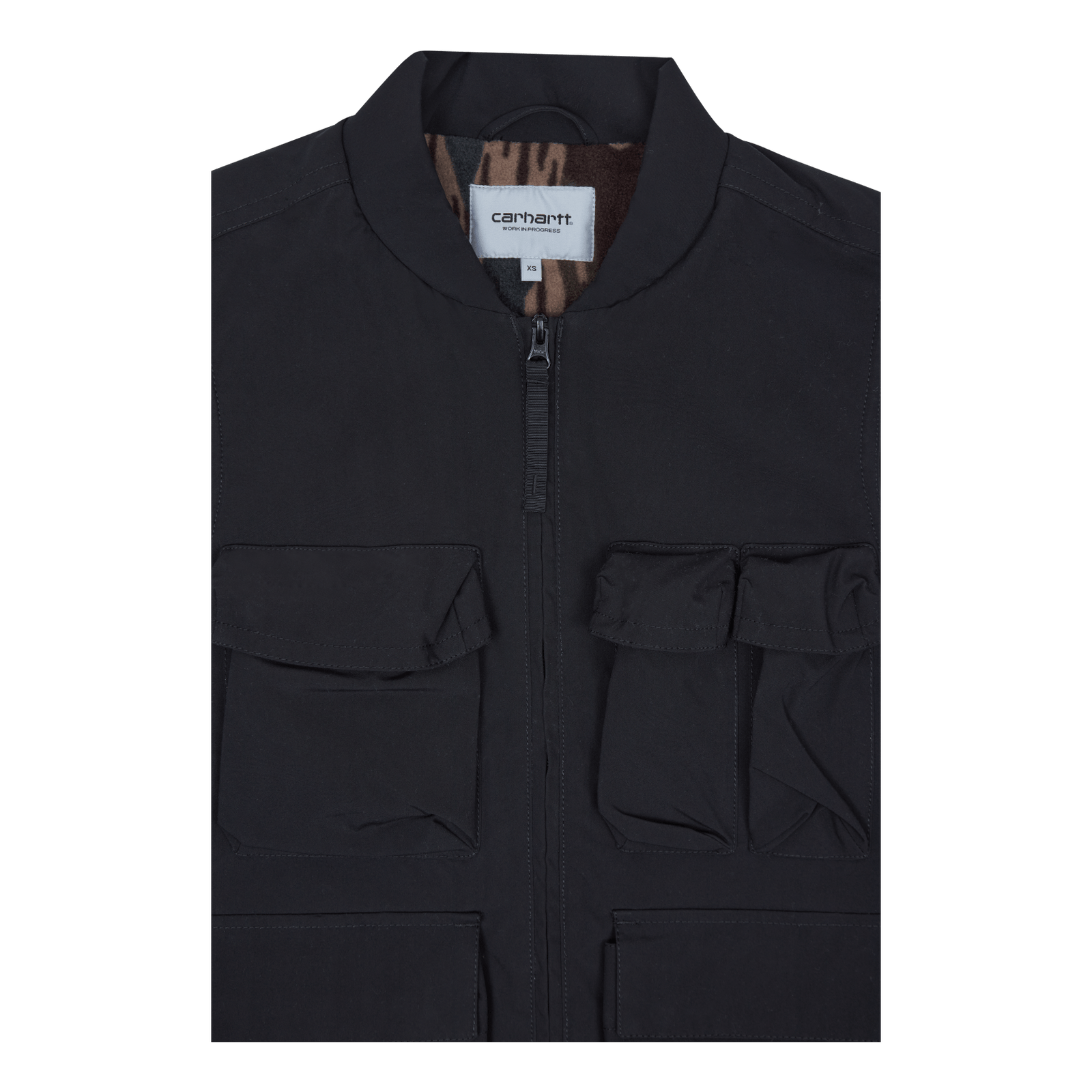 Kilda Vest 100% Polyester Popl Black
