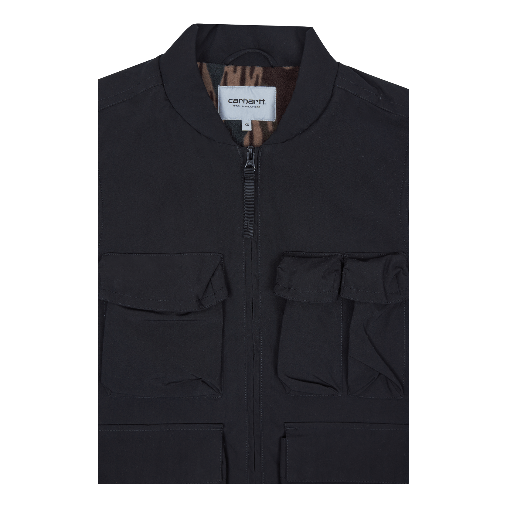 Kilda Vest 100% Polyester Popl Black