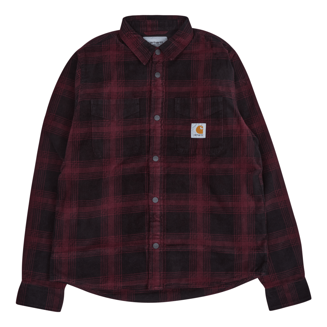 Dustin Shirt Jac 100% Cotton C Dustin Check, Wine
