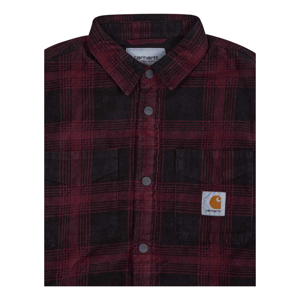 Dustin Shirt Jac 100% Cotton C Dustin Check, Wine