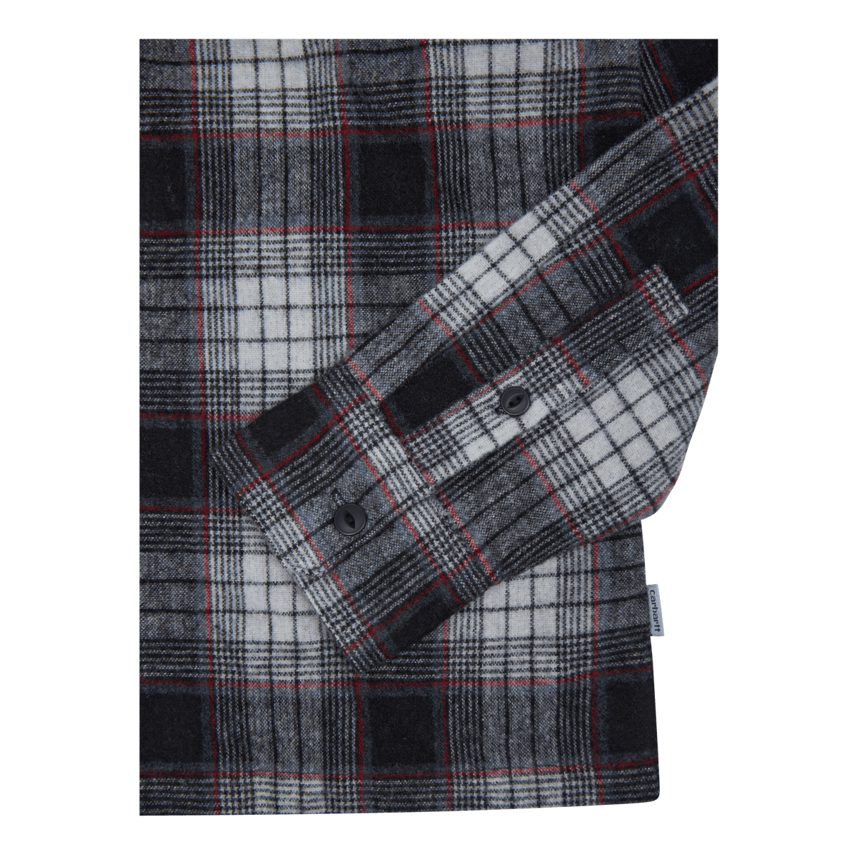 L/s Hagen Shirt 55/40/5% Polye Hagen Check, Hammer