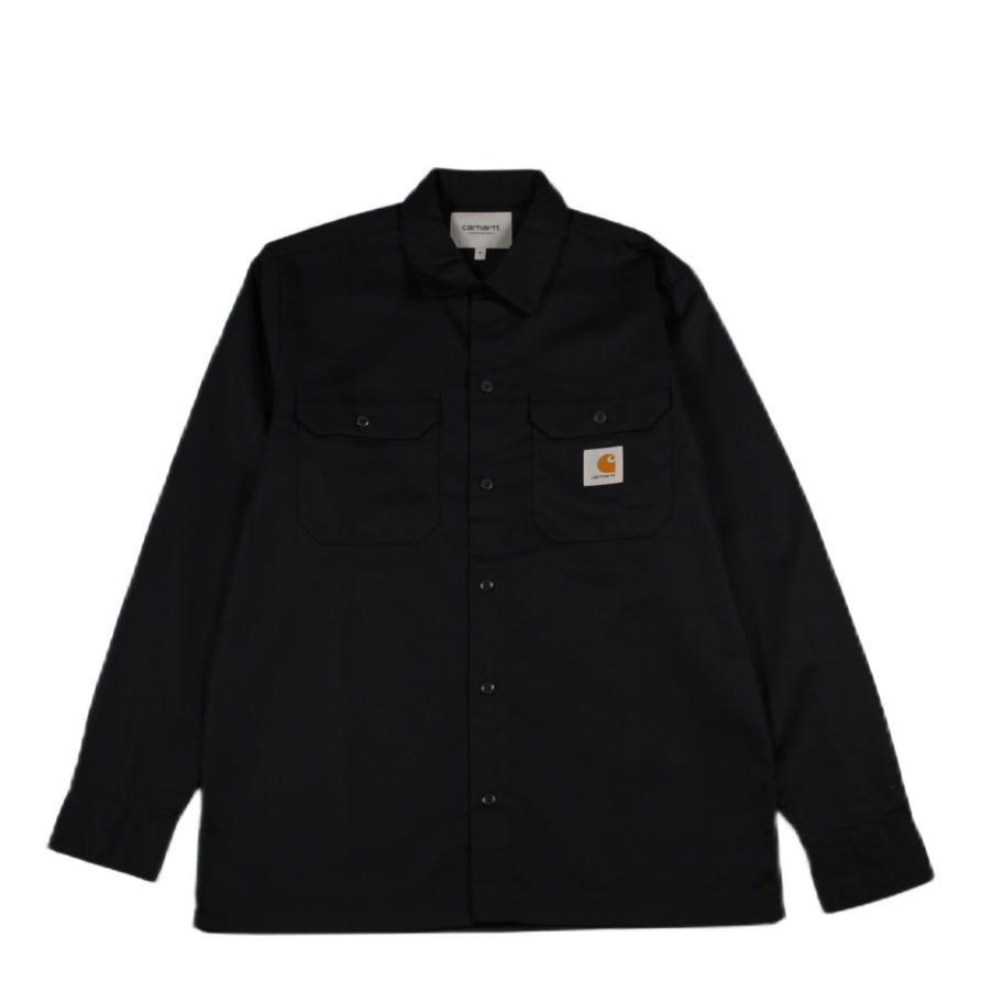 L/s Master Shirt 65/35% Polyes Dark Navy
