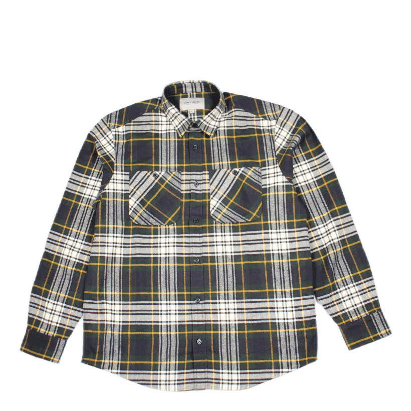 L/s Dunbar Shirt 100% Cotton H Dunbar Check, Grove