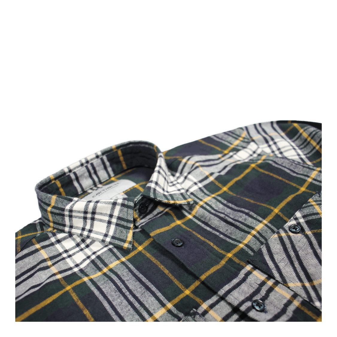 L/s Dunbar Shirt 100% Cotton H Dunbar Check, Grove