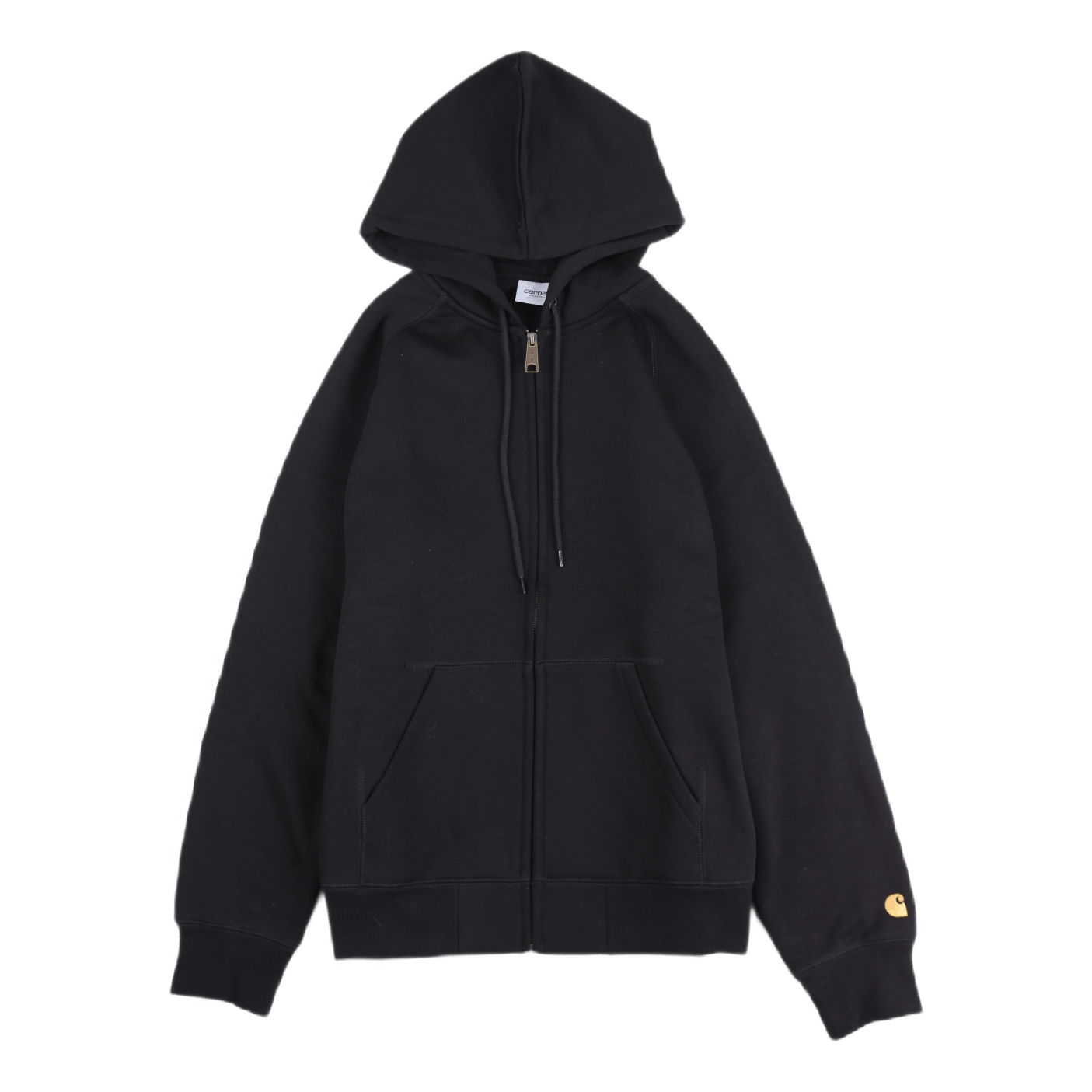 Hooded Chase Jacket Cotton/pol Black / Gold