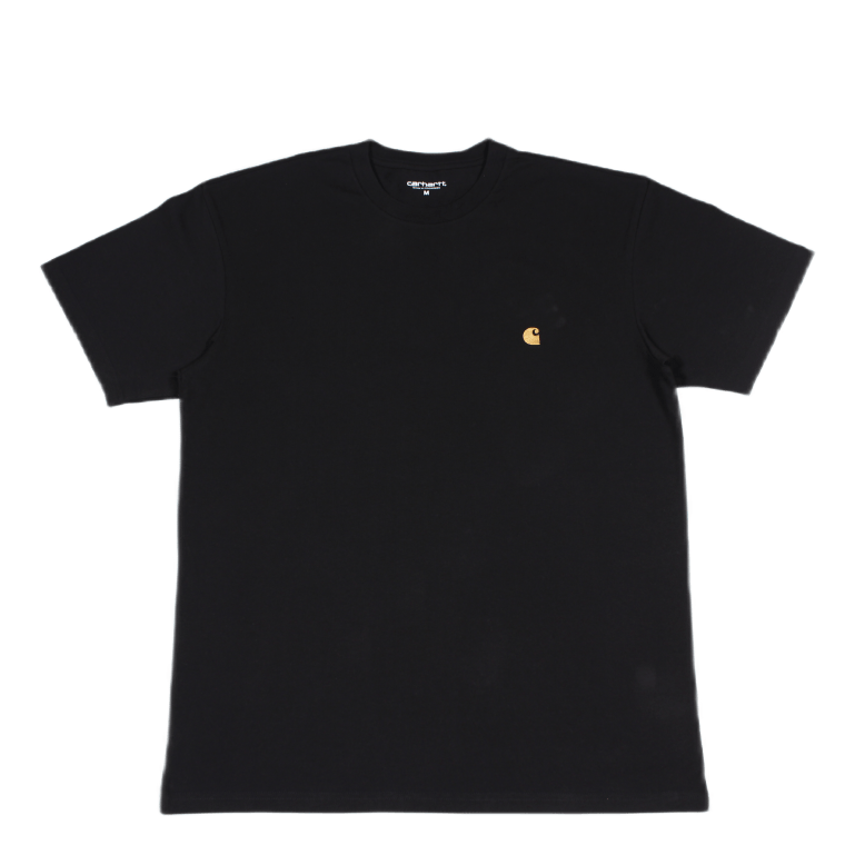 S/s Chase T-shirt 100% Cotton  Black / Gold